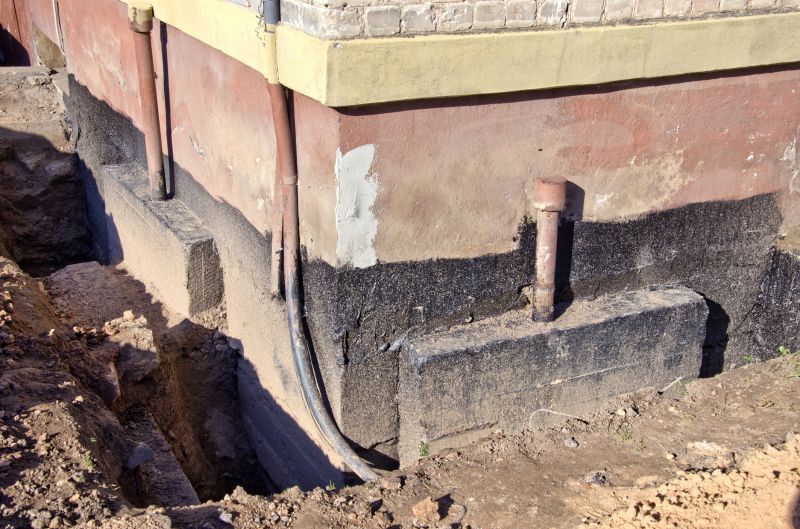 Products For Leaking Foundation Repairs in use